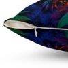 Glowing Turtle Spun Polyester Square Pillow - Image 3