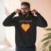 Heart of Gold Three-Panel Fleece Hoodie - Image 2