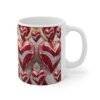 3D Hearts Coffee Tea Ceramic Mug 11oz - Image 7