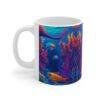 Magical Underwater Marine Sea Life Coffee Tea Ceramic Mug 11oz - Image 2