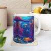 Magical Underwater Marine Sea Life Coffee Tea Ceramic Mug 11oz - Image 3