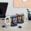 Futuristic Music Loving Fun Gorilla Coffee Tea Ceramic Mug 11oz - Image 3