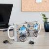 3D BrickWall Spider Coffee Tea Ceramic Mug 11oz - Image 3