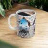 3D BrickWall Spider Coffee Tea Ceramic Mug 11oz - Image 2