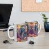 Multicolor Elephants Coffee Tea Ceramic Mug 11oz - Image 5