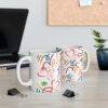 Multicolor Shapes Hearts Coffee Tee Ceramic Mug 11oz - Image 3