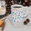 Multicolor Coffee Tee Ceramic Mug 11oz - Image 2