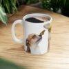 Funny Stylish Animals Cat Dog Coffee Tee Ceramic Mug 11oz - Image 4