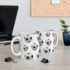 Football Coffee Tee Ceramic Mug 11oz - Image 3