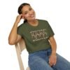 MAMA Leopard Print Unisex T Shirt - Image 3