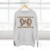 DAD Leopard Print Three-Panel Fleece Hoodie - Image 4