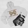 DAD Leopard Print Three-Panel Fleece Hoodie - Image 3