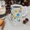 Shapes And Wild Plant Leaves Mug 11oz