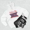 Feeling the Squeeze Three-Panel Fleece Hoodie - Image 6