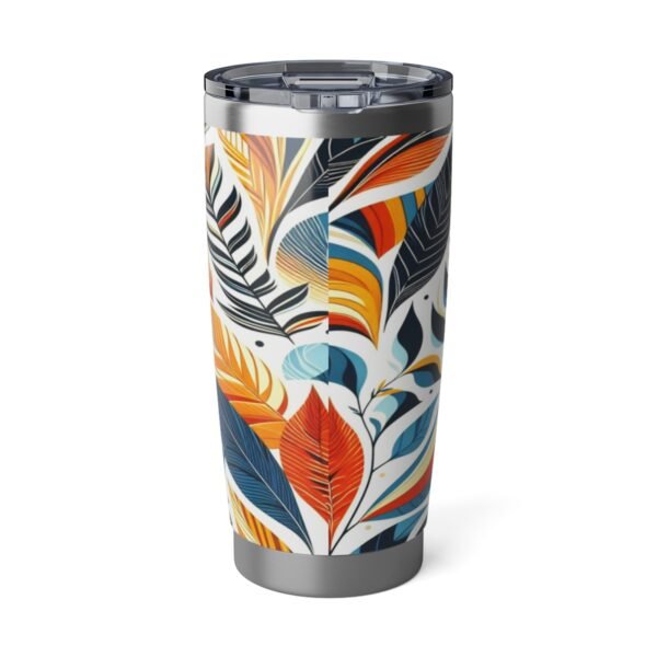 Natural Multicolor Plant Leaves Vagabond 20oz Tumbler - Image 4