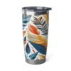 Natural Multicolor Plant Leaves Vagabond 20oz Tumbler - Image 6