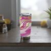 Pink and Gold Vagabond 20oz Tumbler - Image 2
