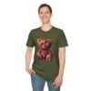 Flowers Design X Teddy Bear Unisex Funny Graphic Tee Shirt - Image 5