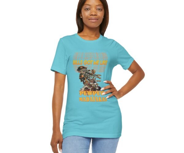 Alternative view of "Bills Got Me Like" Jersey Short Sleeve Tee Shirt