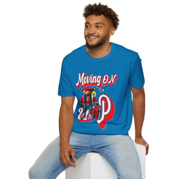 Moving On Up Teddy Unisex T Shirt - Image 6