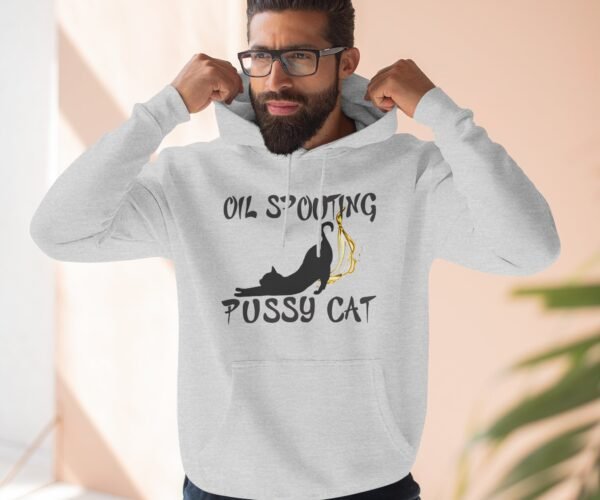 Pussy Cat Three-Panel Fleece Hoodie
