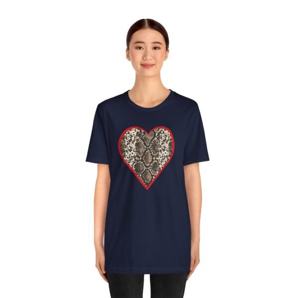 Snake Heart Unisex T Shirt - Image 8