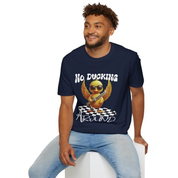 No Ducking Around Yellow Duck Wearing Sunglasses  Unisex T Shirt - Image 8