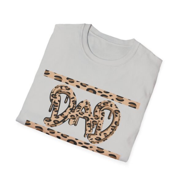 DAD Leopard Print Unisex T Shirt - Image 5