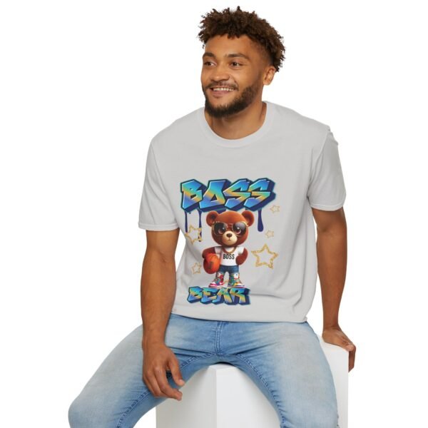 Cool Boss Bear Unisex T Shirt - Image 5