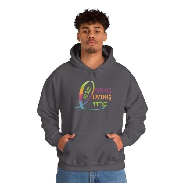 Living Loving My Best Life Unisex Heavy Blend™ Hooded Sweatshirt - Image 21
