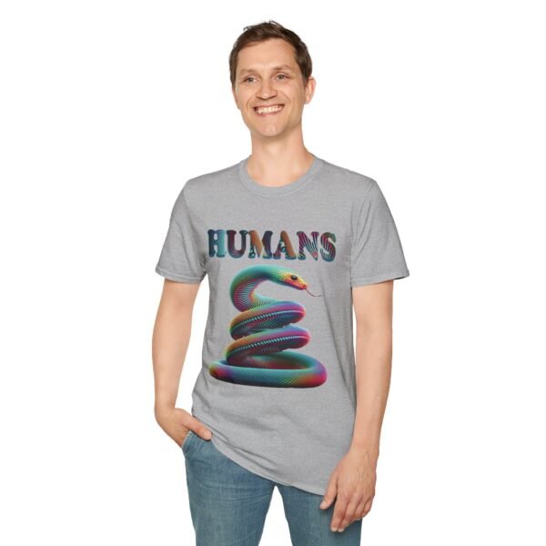 Humans Snake Unisex T Shirt - Image 5