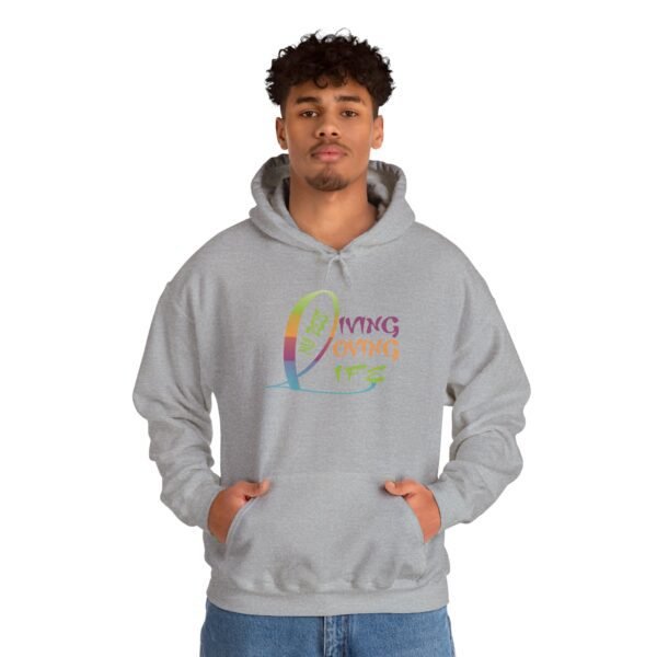 Living Loving My Best Life Unisex Heavy Blend™ Hooded Sweatshirt - Image 12