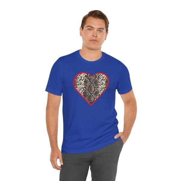 Snake Heart Unisex T Shirt - Image 7