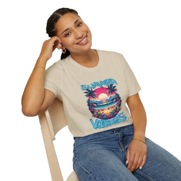 Summer Vibes Unisex T Shirt - Image 5