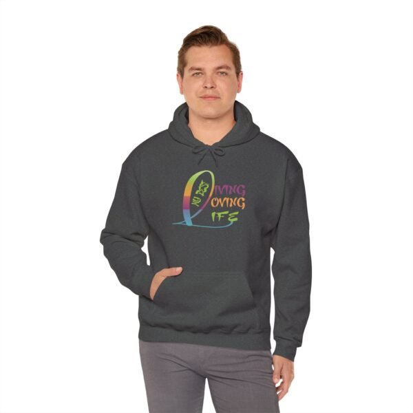Living Loving My Best Life Unisex Heavy Blend™ Hooded Sweatshirt - Image 18