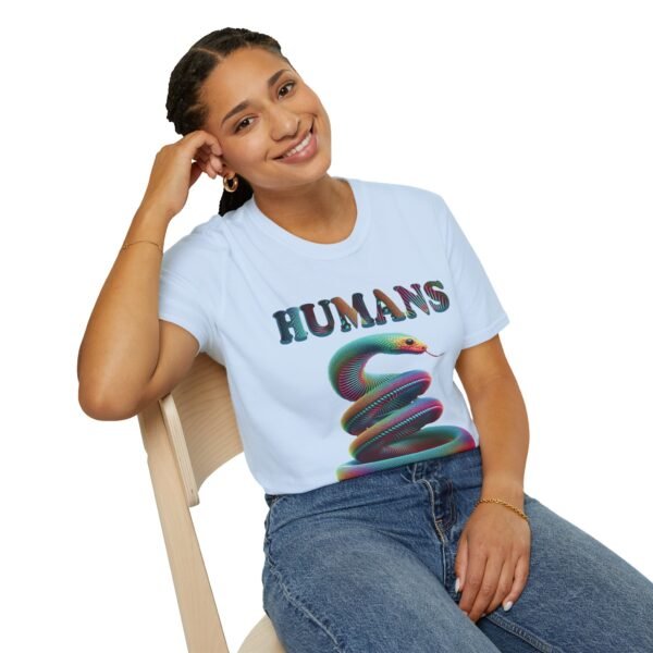 Humans Snake Unisex T Shirt - Image 4