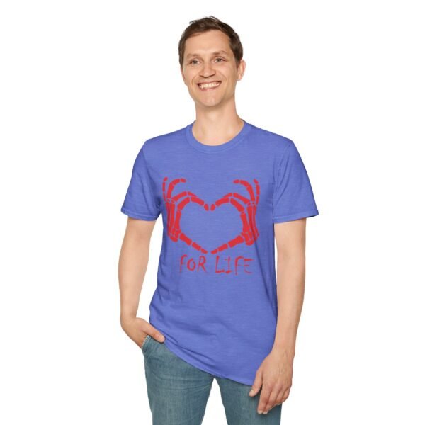Love Skeleton Heart For Live Unisex T Shirt - Image 6