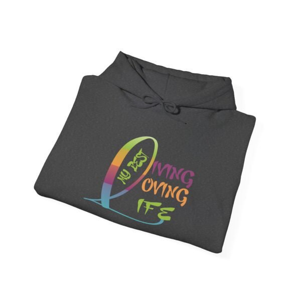 Living Loving My Best Life Unisex Heavy Blend™ Hooded Sweatshirt - Image 15