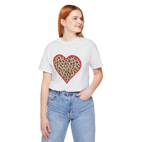 Leopard Heart T Shirt - Image 2