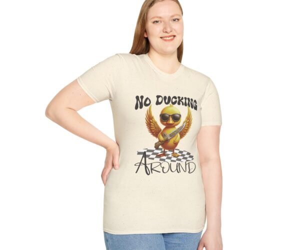 No Ducking Around Yellow Duck Wearing Sunglasses  Unisex T Shirt