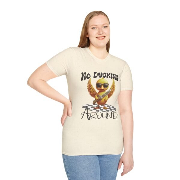 No Ducking Around Yellow Duck Wearing Sunglasses  Unisex T Shirt
