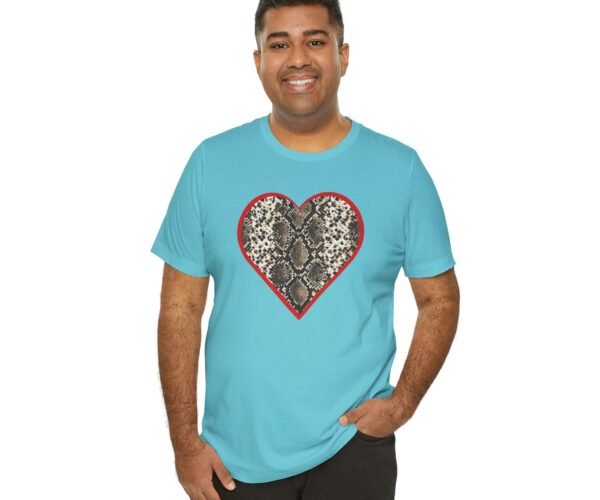Alternative view of Snake Heart Unisex T Shirt
