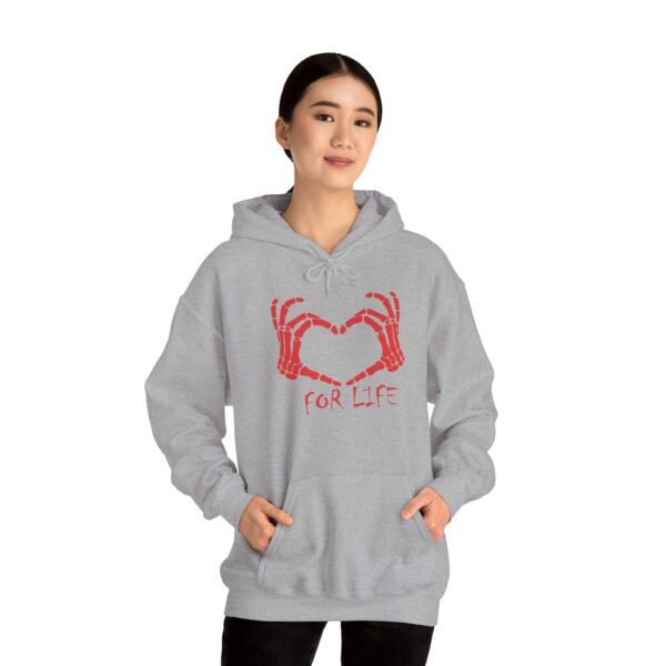 Heart For Life Unisex Heavy Blend™ Hooded Sweatshirt - Image 7