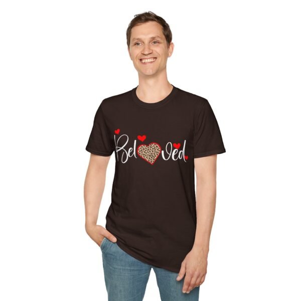 Beloved Leopard Heart Unisex T Shirt - Image 4
