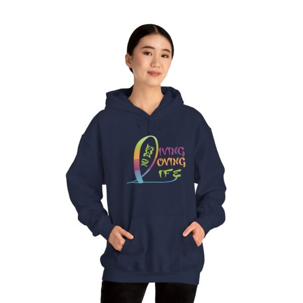 Living Loving My Best Life Unisex Heavy Blend™ Hooded Sweatshirt - Image 24