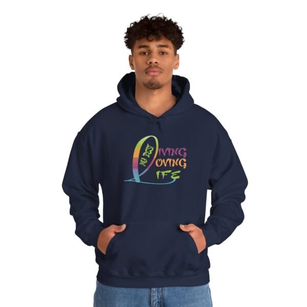 Living Loving My Best Life Unisex Heavy Blend™ Hooded Sweatshirt - Image 25