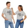 Black and White Clover Leaf Tee Shirt