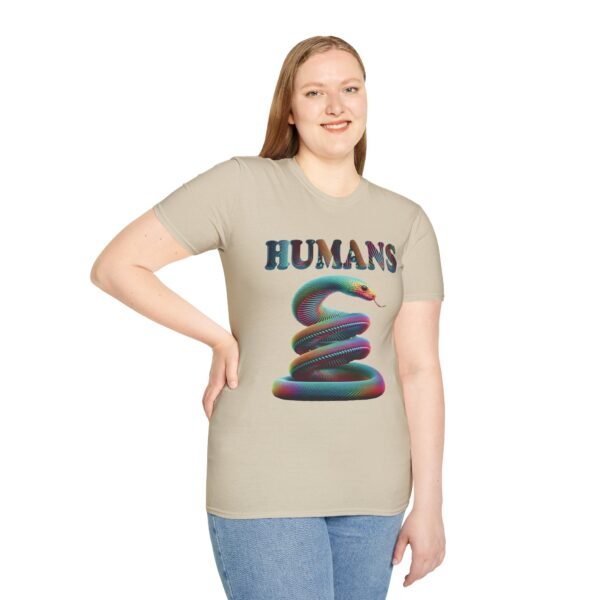 Humans Snake Unisex T Shirt - Image 3