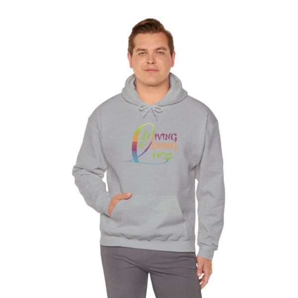 Living Loving My Best Life Unisex Heavy Blend™ Hooded Sweatshirt - Image 13