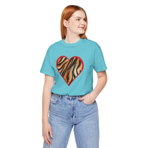 Tiger Heart Unisex T Shirt - Image 4